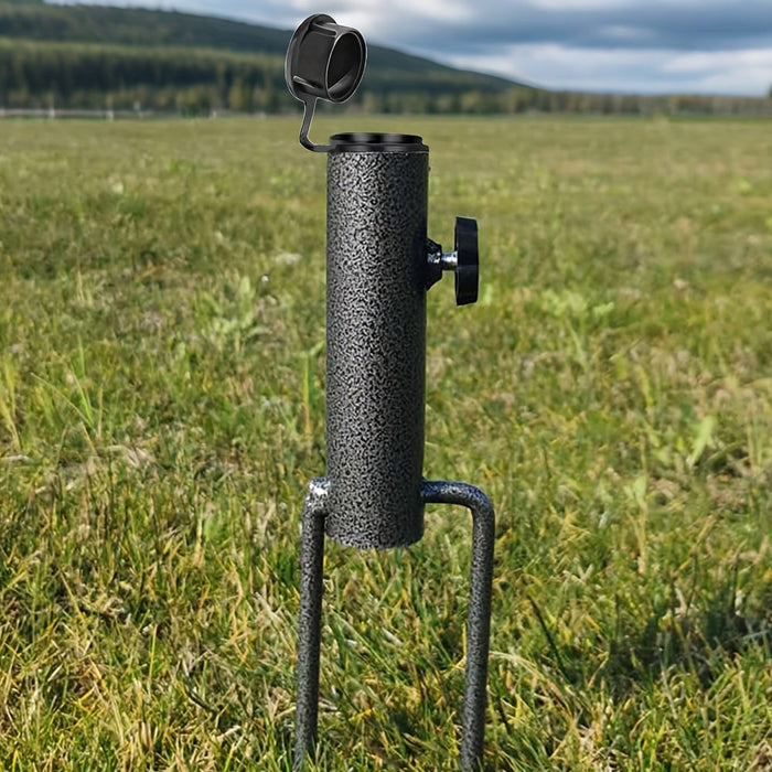 Draagbare Verstelbare Parasolvoet – Stevige Stalen Stabiliteit