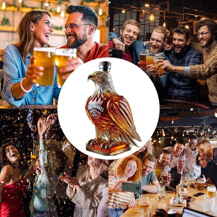 Whisky Karaf in Arend Vorm – Stijlvol en Exclusief Pronktstuk