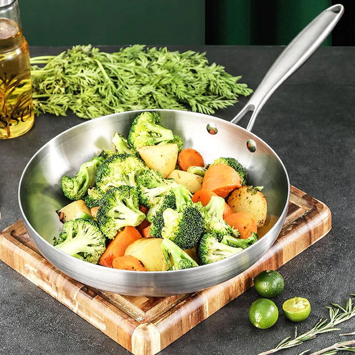 ChefSteel RVS Koekenpan – Professioneel en Stijlvol Koken