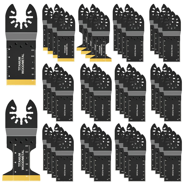 Titanium Multitool Zaagbladen – Sterk en Precisie voor Elke Zaak