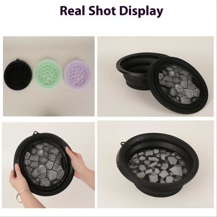 FlexiCool Siliconen Ijsbakje – Handig en Compact voor Verfrissende Badjes