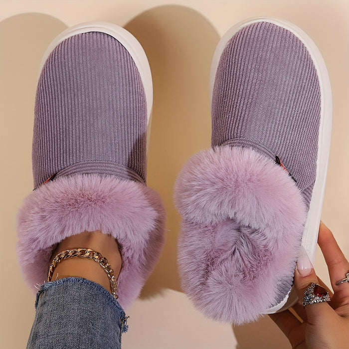 Liza Fluffy Huisslippers - Warmte en Comfort voor Dames