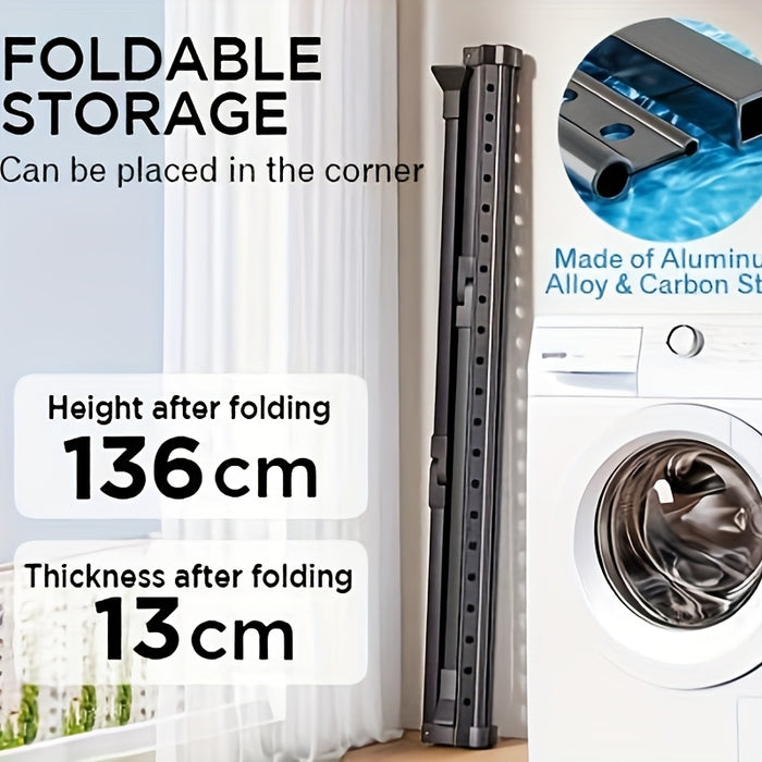 FlexiDry Kledingdroogrek – Opvouwbaar en Ruim met 36 Winddichte Gaten