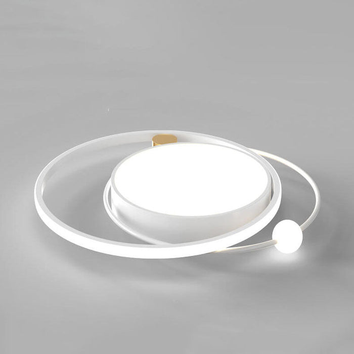 Moderni LED-kattovalaisin pyöreällä designilla olohuoneeseen ja makuuhuoneeseen