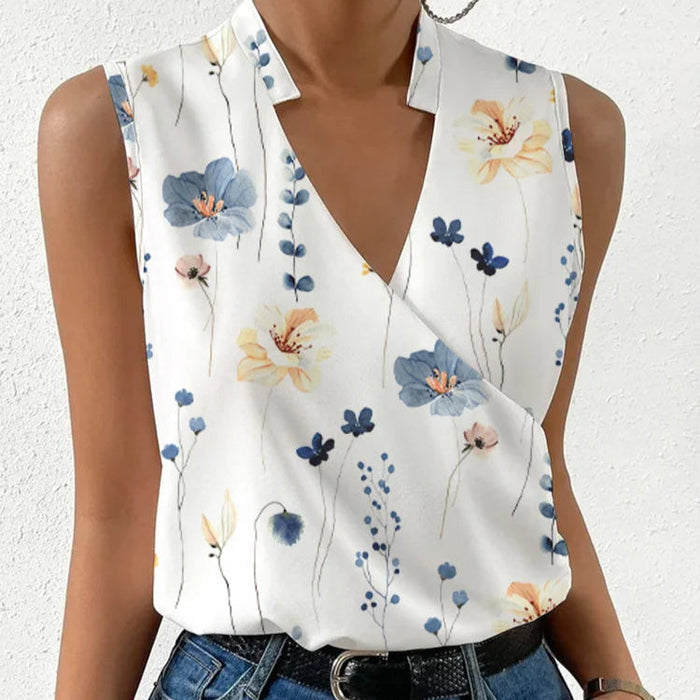 Lora Zomerse Top – Vrouwelijk en Luchtig voor Elke Gelegenheid