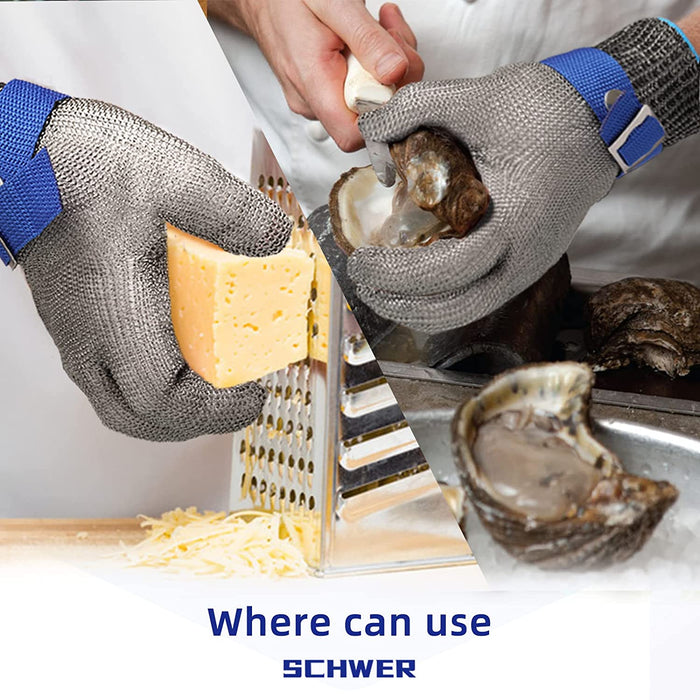 Zware Snijbestendige Handschoenen – Flexibele Bescherming voor Veilige Handhaving