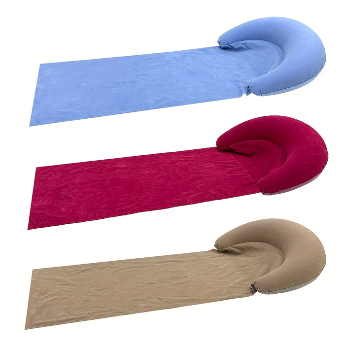 Mukava Ilmatäytteinen Rantalakana Päätyynyllä Rannalle ja Telttailuun
