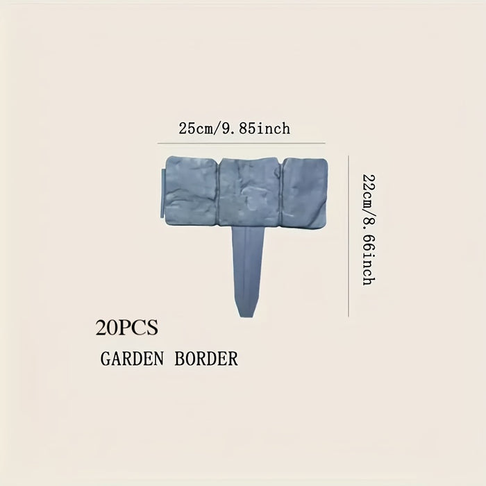 Steenlook Tuinrand Set – Praktisch en Decoratief