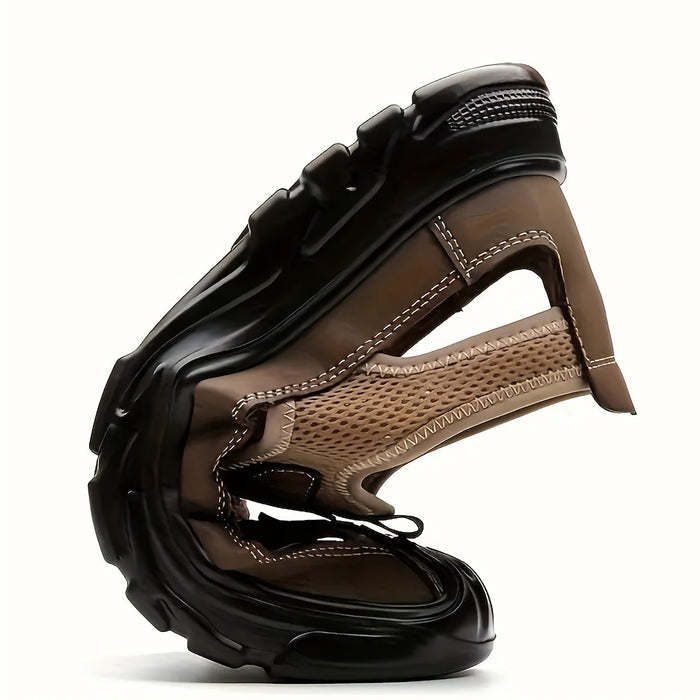 Ademende Heren Sport Sandalen – Lichtgewicht en Slipvast