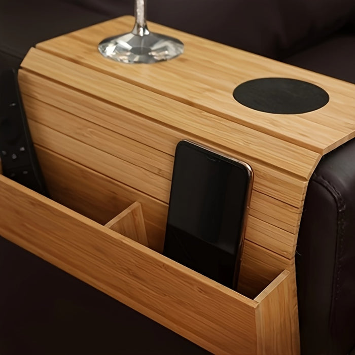 Naturale Armleuning Dienblad – Compact en Functioneel