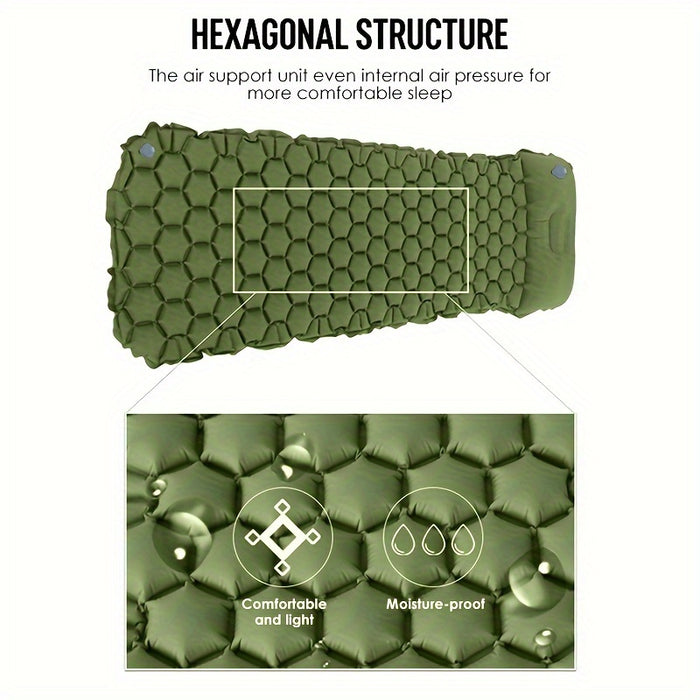 TrailComfort Opblaasbaar Slaapmatje - Lichtgewicht en Compact