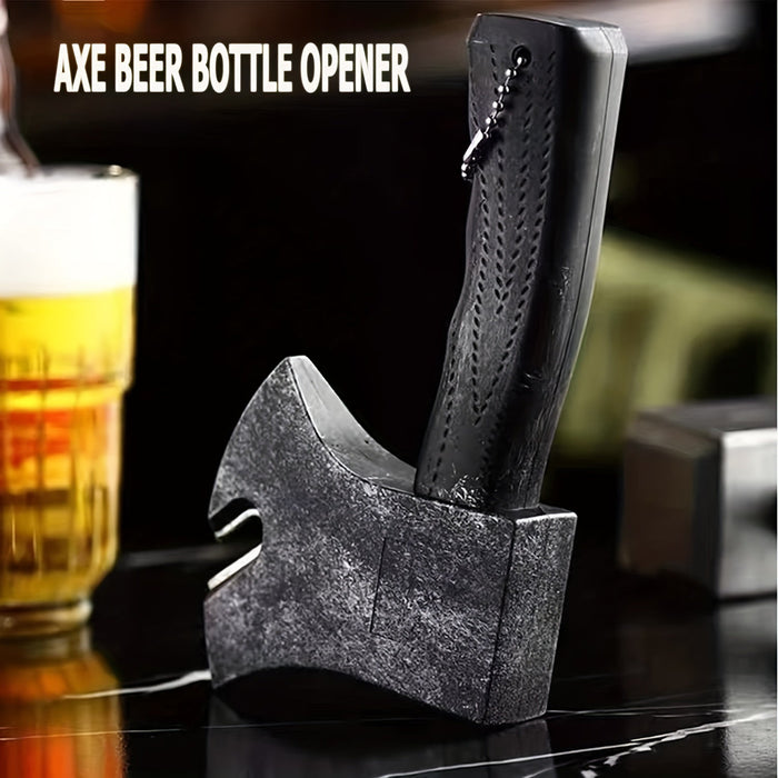 Battle Axe Flesopener – Robuust Ontwerp met Textuur Handgreep