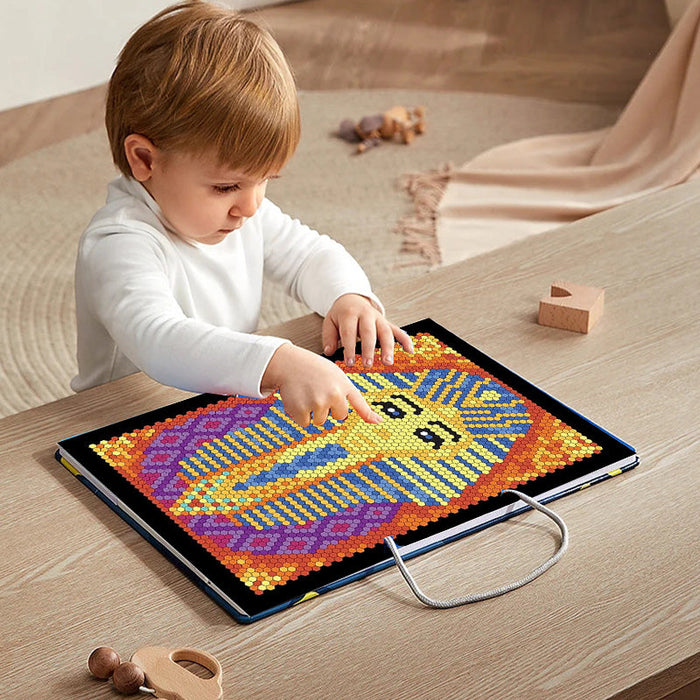 Kleurige Creatieve Nummerkleurboek - Voor ontspanning en plezier