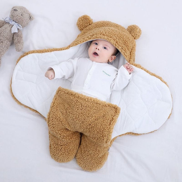 CuddleBear Baby Wikkeldeken – Zacht, Warm en Veilig