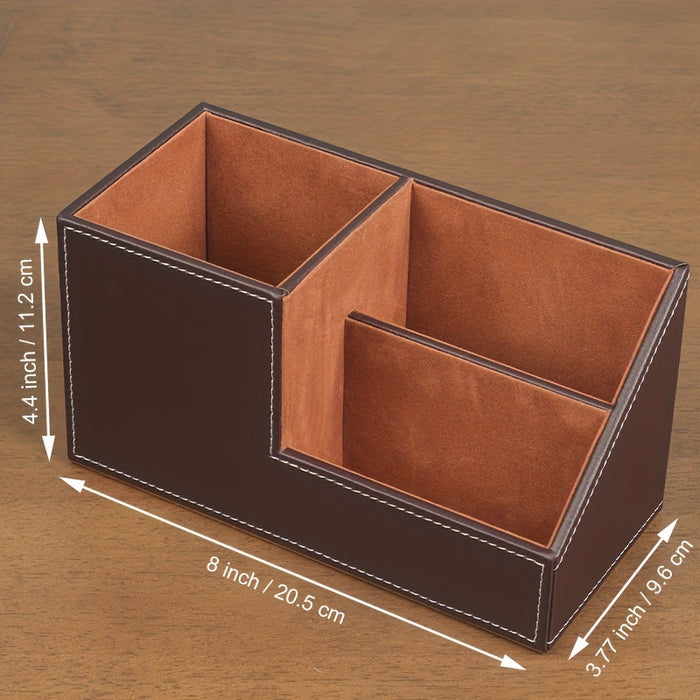 ClassicDesk PU Organizer – Luxe Oplossing voor een Opgeruimd Bureau