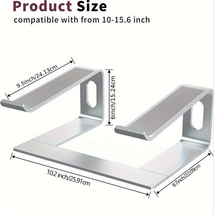 ErgoLift Laptopstandaard – Verhoogd Werken met Stijl en Stabiliteit