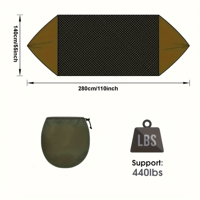 Relax Plus Anti-Klamboe Hangmat – Veilig, Ruim en Comfortabel voor Buiten