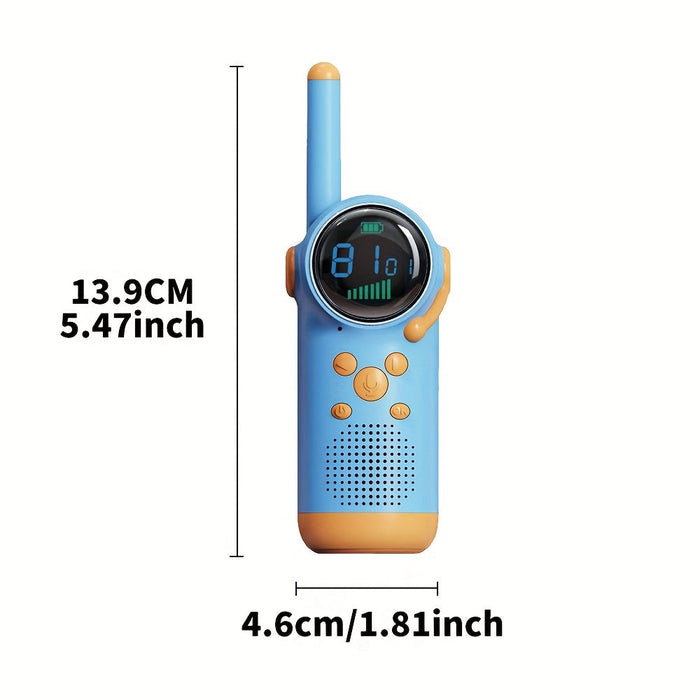 Kinderen Walkie-Talkies Set – 3-Mijl Bereik & Oplaadbare Batterij