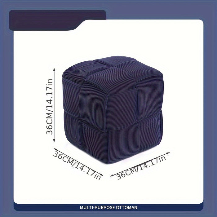 CordyCube Ottoman – Chic Design en Comfort in Één