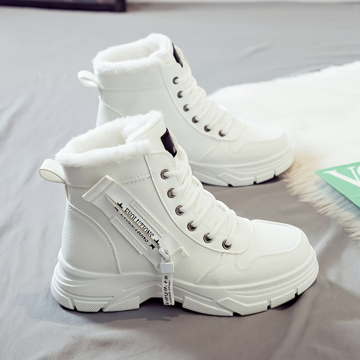 Winter Comfort Boots voor Dames – Warme Enkellaarzen met Stijlvol Design