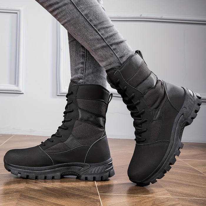 Dames Mid-Calf Hiking Boots – Non-Slip Trekking Schoenen met Comfortabele Voering