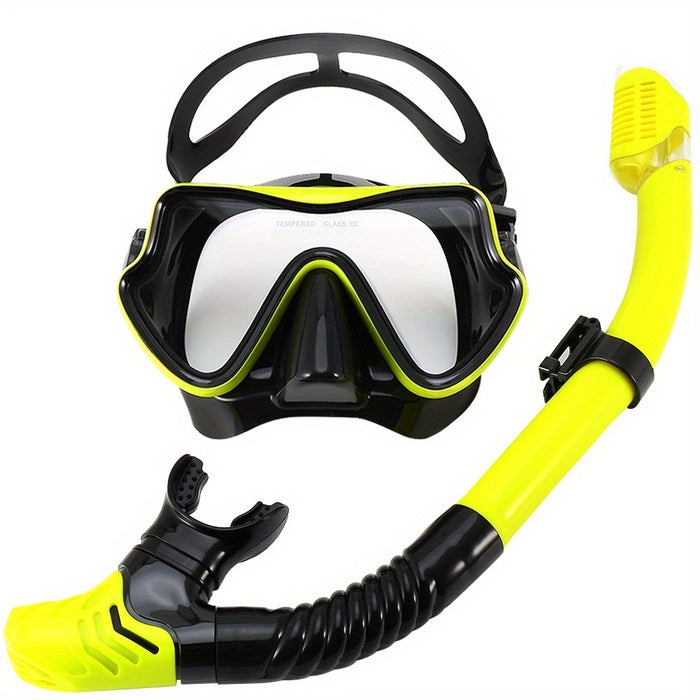 AquaClear Snorkelset – Lekvrij, Comfortabel en Met Groot Zicht