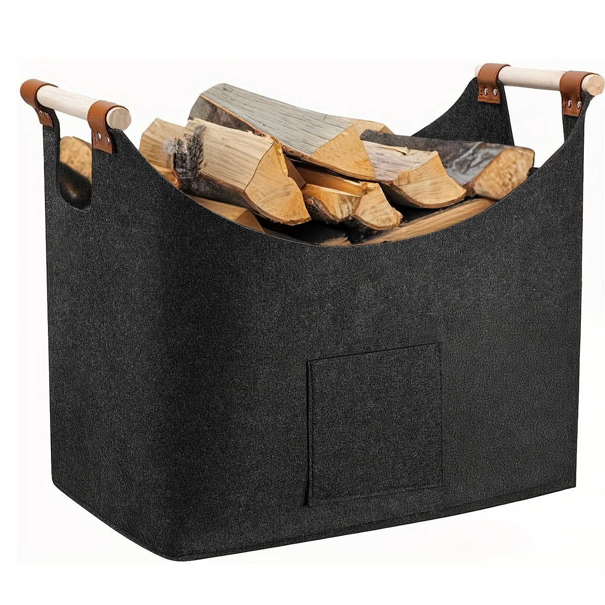 TwentyNext Brandhout Log Drager Gewaxte Canvas Draagtas met Handvatten, Heavy Duty Brandhouthouder, Open Haard Houtkachel Accessoires voor Kamperen, BBQ Binnen & Buiten, Lichtbruin TwentyNext Brandhout Log Drager Gewaxte Canvas Draagtas met Handvatten, Heavy Duty Brandhouthouder, Open Haard Houtkachel Accessoires voor Kamperen, BBQ Binnen & Buiten, Lichtbruin