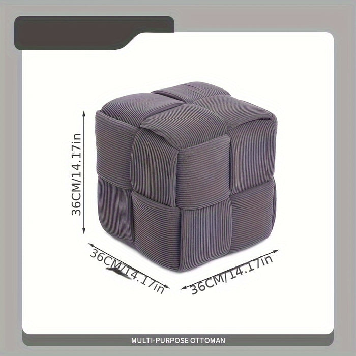 CordyCube Ottoman – Chic Design en Comfort in Één