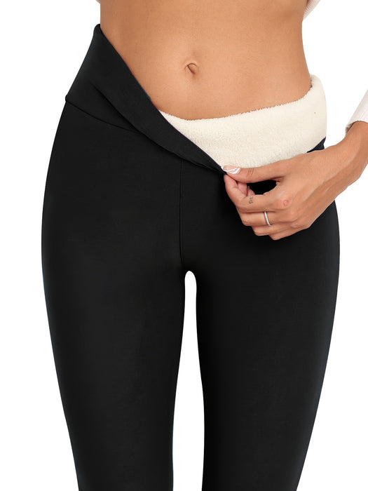ThermoFlex Leggings Sportivi Termici Donna – Abbigliamento Termico Caldo per Autunno & Inverno