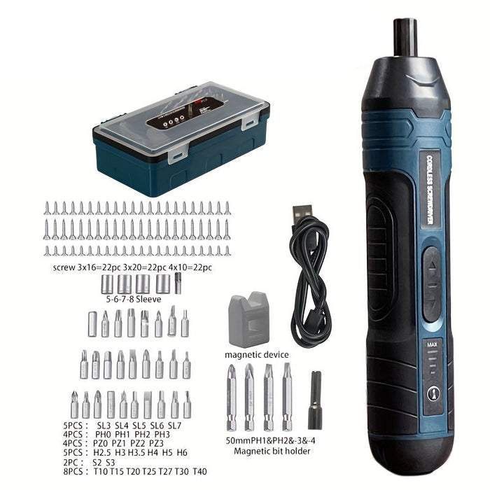 3.6V Lithium Accu Schroevendraaier Set – Compact en Gebruiksvriendelijk