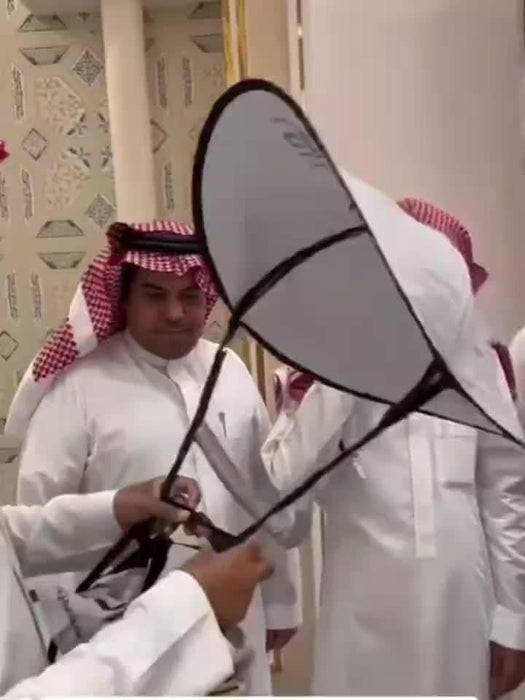 Ergonomische Draagbare Gebedshoed – UV Bescherming met Verstelbare Bandjes