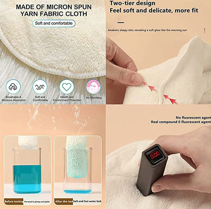 Hydraterend Gezichtshanddoek – Spa-Effect voor Thuis