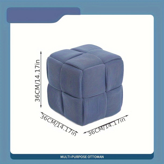CordyCube Ottoman – Chic Design en Comfort in Één