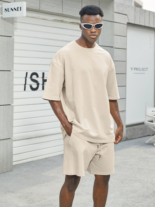 Relaxed Casual Katoenen Set – Luchtig en Comfortabel