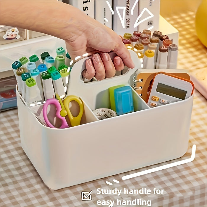 Organisateur de Bureau Multifonction avec Poignée – Design Ordonné et Pratique