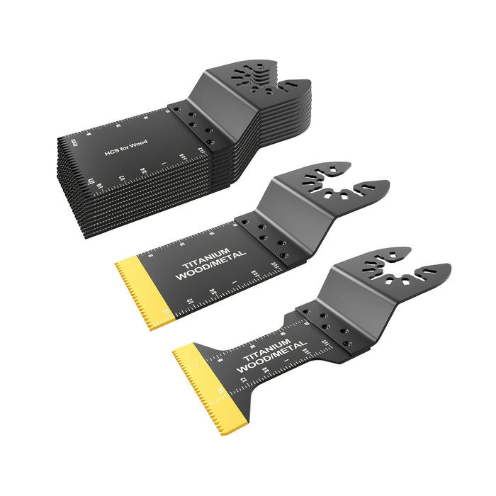 Titanium Multitool Zaagbladen – Sterk en Precisie voor Elke Zaak