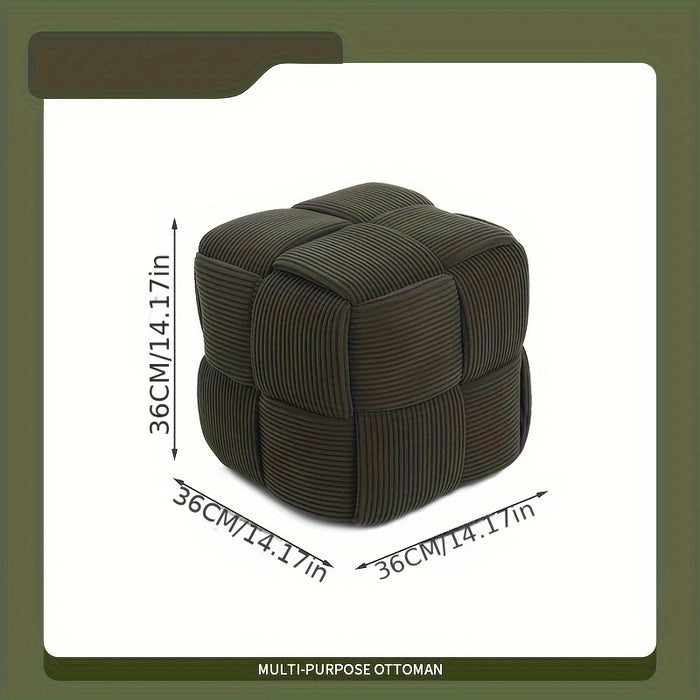 CordyCube Ottoman – Chic Design en Comfort in Één