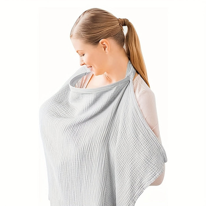 BreezeEase Buiten Borstvoeding Cover – Lichtgewicht & Ademend