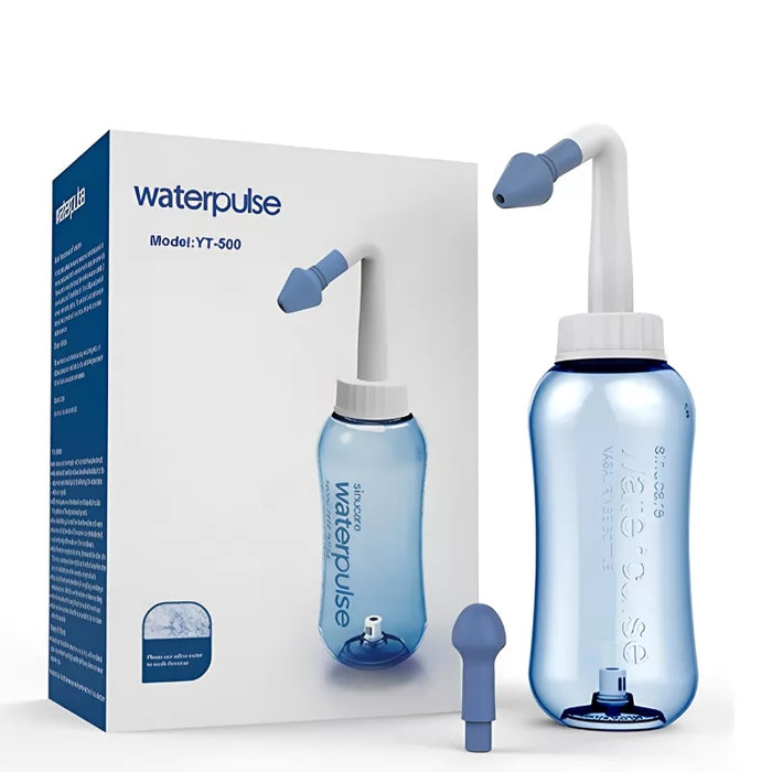 Neusspoelfles met Opzetstuk – Effectieve Reiniging bij Verkoudheid en Allergie