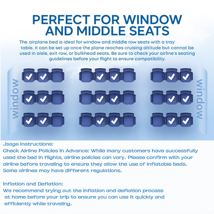 AirRest Opblaasbaar Reisbed – Veilig en Comfortabel Slapen