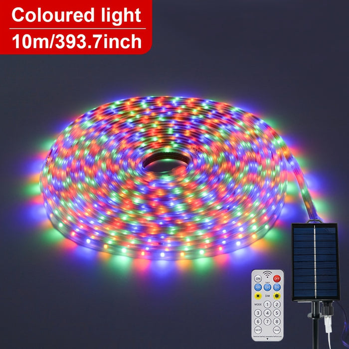 SolarGlow LED Lichtslang – Voor creatieve buitenverlichting