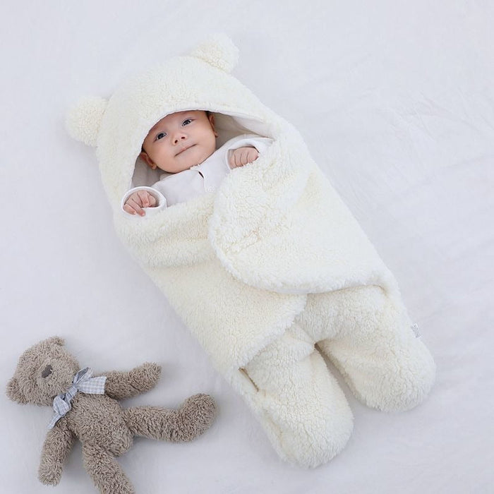 CuddleBear Baby Wikkeldeken – Zacht, Warm en Veilig