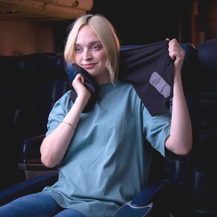 Wrap-rejsepude til siddende støtte – Kompakt og rejsevenlig