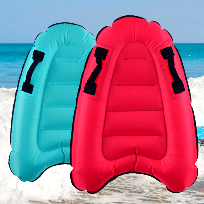 Planche de surf gonflable avec poignées pour piscine et plage