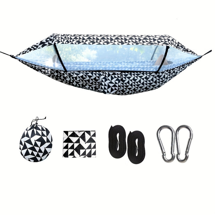 CampEase 3-in-1 Hangmat – Bescherming en Comfort voor Buitenavonturen