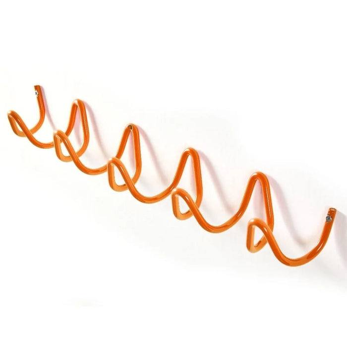 Moderne bølget vægknagerække – Stilfuld vægknagerække med flere kroge 