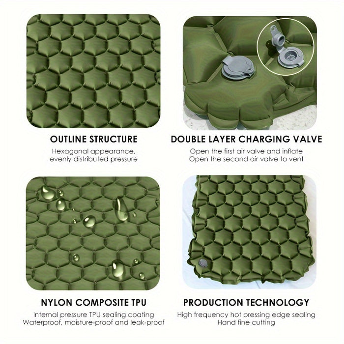 TrailComfort Opblaasbaar Slaapmatje - Lichtgewicht en Compact