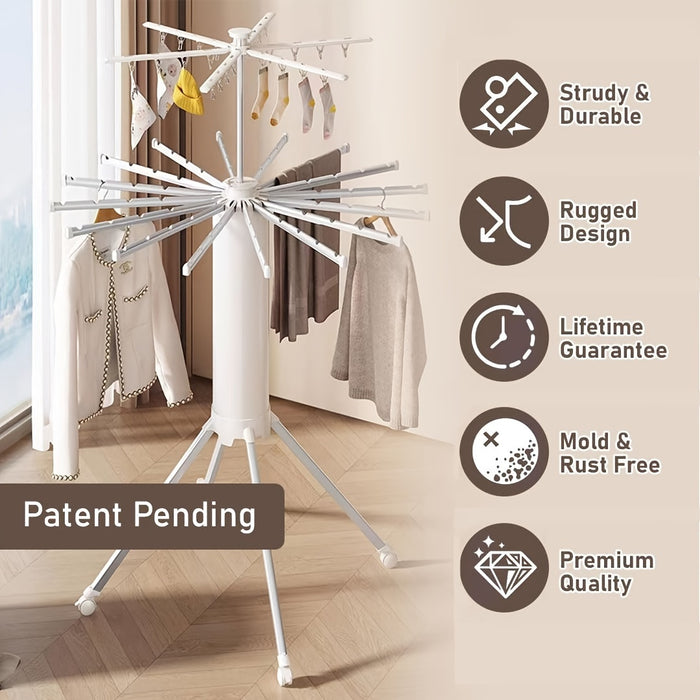 Cilindrisch Octopus Wasrek – Draagbaar en Uitbreidbaar