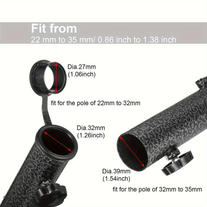 Draagbare Verstelbare Parasolvoet – Stevige Stalen Stabiliteit