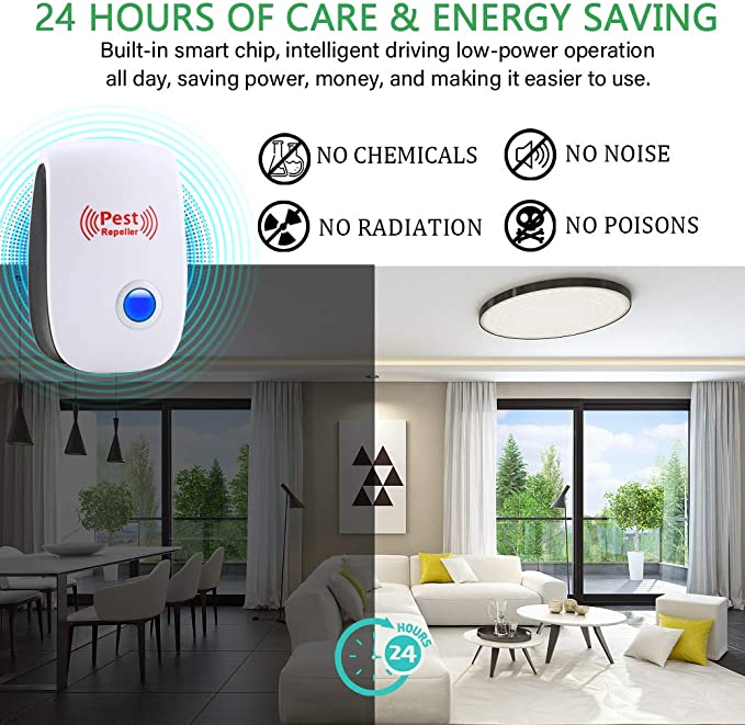 Ultrasone Ratten- en Muizenverjager – Stil, Veilig en Chemischvrij